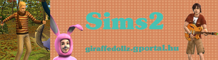 Giraffe Dollz-Sims2 s minden ms!